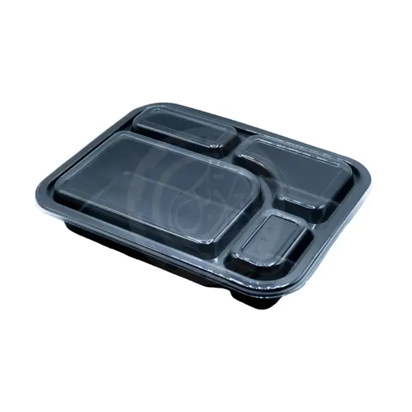 ظرف مستطیلی چهارخانه PP